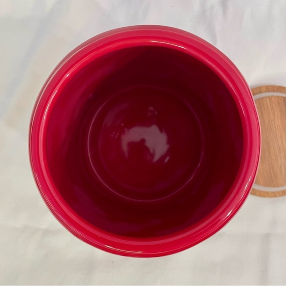 Rae Dunn Artisan Collection Holiday “Deck The Paws” Pet Canister Dog Treat Jar. - Picture 5 of 10